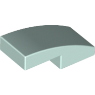 Slope Curved 2 x 1 No Studs [1/2 Bow] (11477)