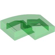 Slope Curved 2 x 1 No Studs [1/2 Bow] (11477)