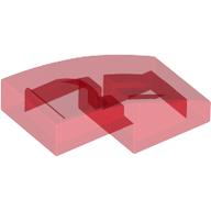Slope Curved 2 x 1 No Studs [1/2 Bow] (11477)