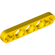 Technic Beam 1 x 5 Thin with Axle Holes on Ends (11478)