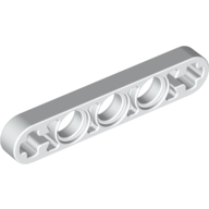 Technic Beam 1 x 5 Thin with Axle Holes on Ends (11478)