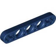 Technic Beam 1 x 5 Thin with Axle Holes on Ends (11478)