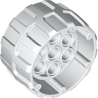 Wheel Hard Plastic, Treaded with 7 Pin Holes, Inner Ring (37mm D. x 22mm) (1148)