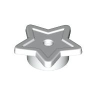 Tile, Star with Stud Holder, Pin Hole (11609)