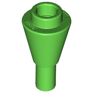 Cone 1 x 1 Inverted with Bar at Bottom (Ice Cream Cone) (11610)