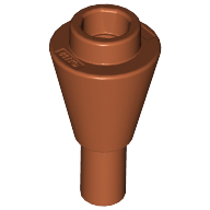 Cone 1 x 1 Inverted with Bar at Bottom (Ice Cream Cone) (11610)