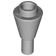 Cone 1 x 1 Inverted with Bar at Bottom (Ice Cream Cone) (11610)