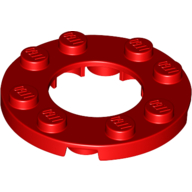 Plate Round 4 x 4 with 2 x 2 Round Opening (11833)