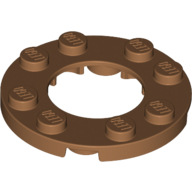 Plate Round 4 x 4 with 2 x 2 Round Opening (11833)