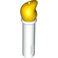 Duplo Candle with Yellow Flame Print (11854pr0001)
