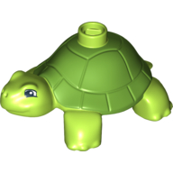 Duplo Animal Turtle with Green Back (11929)
