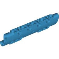 Technic Panel Curved 11 x 3 with 10 Pin Holes through Panel Surface (11954)