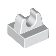 Tile Special 1 x 1 with Clip with Rounded Tips (12825)