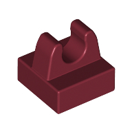 Tile Special 1 x 1 with Clip with Rounded Tips (12825)