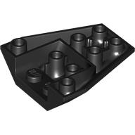 Wedge Sloped Inverted 4 x 4 Triple [4 Connections between Front Studs] (13349)