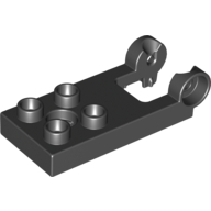 Duplo Plate 2 x 3 with 4 Studs and Hinge (13355)