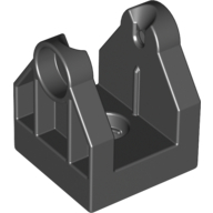 Duplo Train Crossing Gate Base / Crane Base with Bottom Hole (13358)
