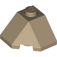 Wedge Sloped 45° 2 x 2 Corner (13548)