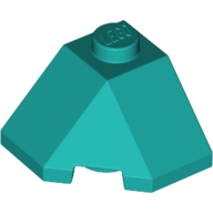 Wedge Sloped 45° 2 x 2 Corner (13548)