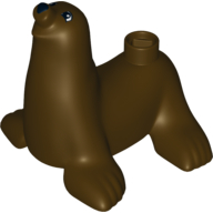 Duplo Animal Seal with Eyes Print and Raised Back (13853)