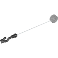 Duplo Winch Drum Narrow Ridged with String and Black Hook (14013c01)