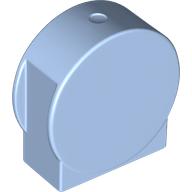 Duplo Brick 1 x 3 x 2 Round Top, Cut Away Sides (14222)
