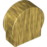 Duplo Brick 1 x 3 x 2 Round Top, Cut Away Sides (14222)