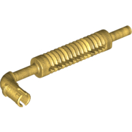 Exhaust Pipe with Technic Pin - Flat End, Rounded Hole (14682)