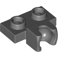Plate Special 1 x 2 5.9mm Centre Side Towball Socket (14704)