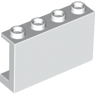 Panel 1 x 4 x 2 with Side Supports - Hollow Studs (14718)