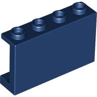 Panel 1 x 4 x 2 with Side Supports - Hollow Studs (14718)