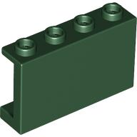 Panel 1 x 4 x 2 with Side Supports - Hollow Studs (14718)