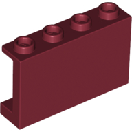 Panel 1 x 4 x 2 with Side Supports - Hollow Studs (14718)