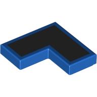 Tile 2 x 2 Corner with Black Surface print (14719pr0001)