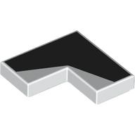 Tile 2 x 2 Corner with Black Shapes print (14719pr0003)