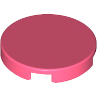 Tile Round 2 x 2 with Bottom Stud Holder (14769)