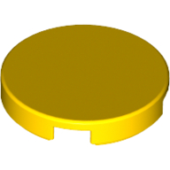 Tile Round 2 x 2 with Bottom Stud Holder (14769)