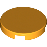 Tile Round 2 x 2 with Bottom Stud Holder (14769)