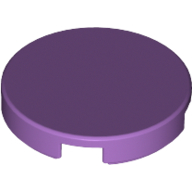 Tile Round 2 x 2 with Bottom Stud Holder (14769)