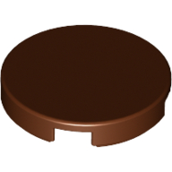 Tile Round 2 x 2 with Bottom Stud Holder (14769)