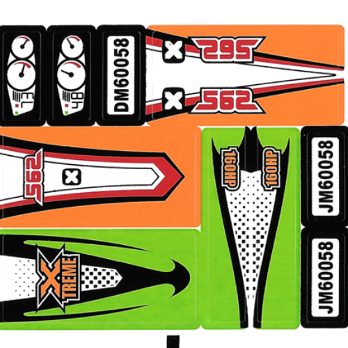 Sticker Sheet for Set 60058-1 (14879)