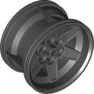 Wheel 56 x 34 Technic Racing Medium with 6 Pin Holes (15038)
