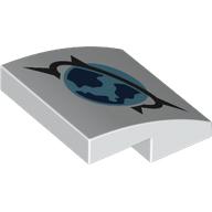 Slope Curved 2 x 2 x 2/3 with Arctic Explorer Symbol print (15068pr0104)