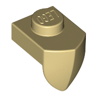 Plate Special 1 x 1 with Vertical Tooth (15070)
