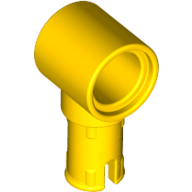 Technic Pin Connector Hub with 1 Pin with Friction Ridges Lengthwise (15100)