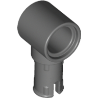 Technic Pin Connector Hub with 1 Pin with Friction Ridges Lengthwise (15100)
