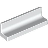 Panel 1 x 4 x 1 with Rounded Corners [Thin Wall] (15207)