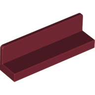 Panel 1 x 4 x 1 with Rounded Corners [Thin Wall] (15207)