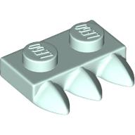 Plate Special 1 x 2 with Three Teeth [Tri-Tooth] (15208)