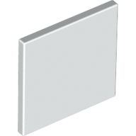 Road Sign Clip-on 2 x 2 Square [Thick Open O Clip] (15210)
